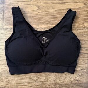 Truekind Padded Bra Medium Black EUC